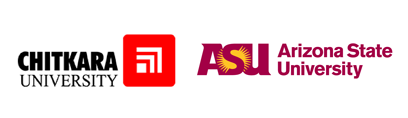 Chitkara University & Arizona State University logo