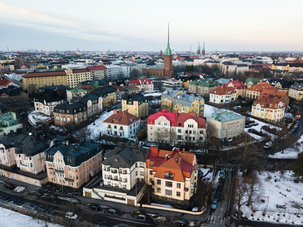 Finland city view