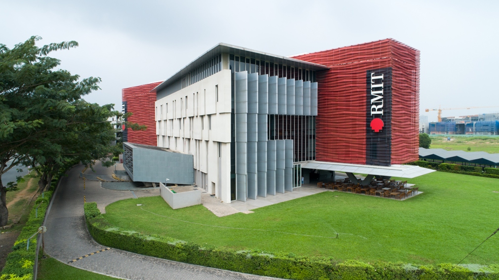RMIT University Vietnam iconic campus building